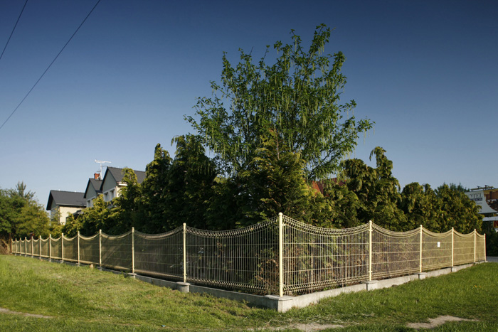 Panel ogrodzeniowy łukowy - typ wklęsły